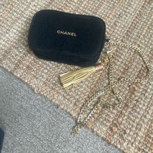 Chanel black pouch